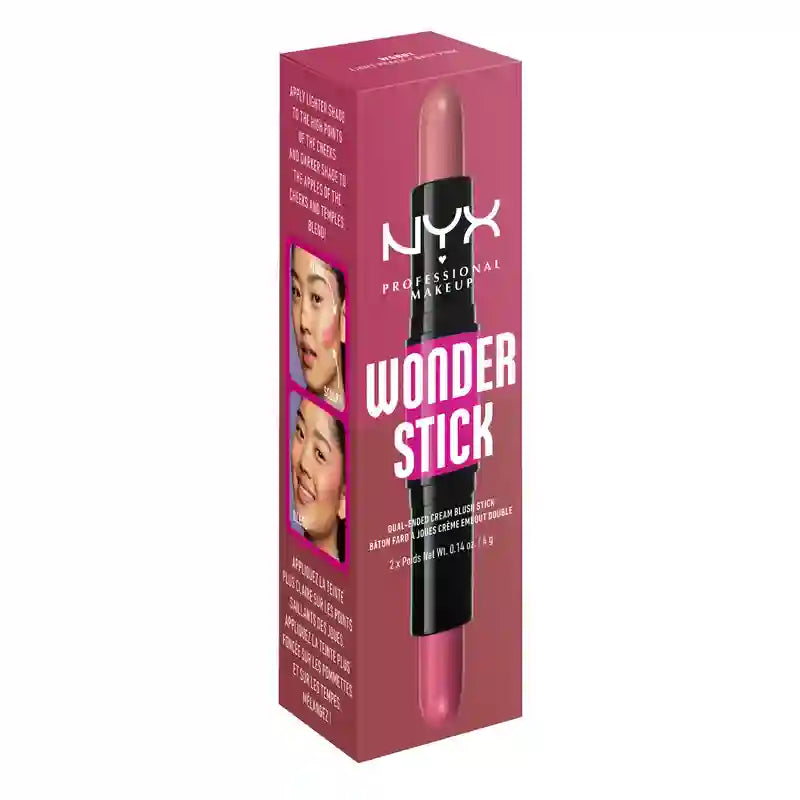 Nyx Wonder Stick Pfirsich. Creme Erröten. Farbton 01 Licht Pfirsich N Baby Rosa , 1 Einheiten