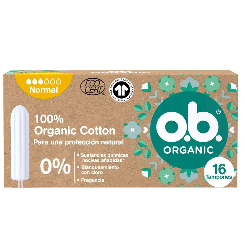 Ob Tampon Digital Bio Normal, 16 Stück.