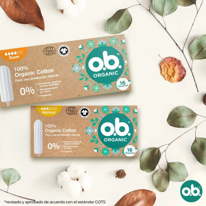 Ob Tampon Digital Bio Normal, 16 Stück.