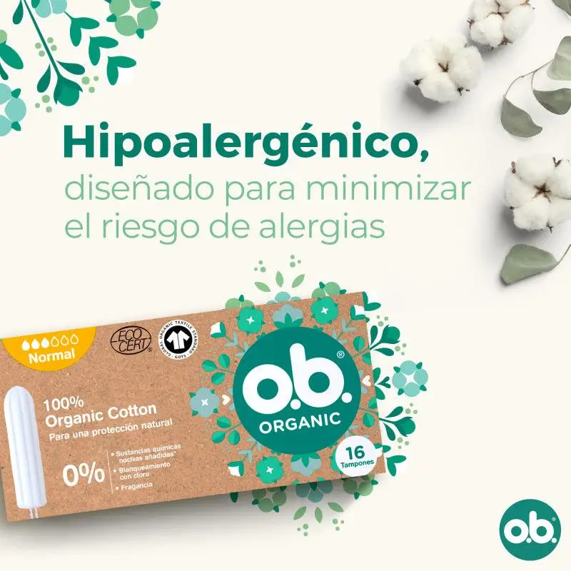 Ob Tampon Digital Bio Normal, 16 Stück.