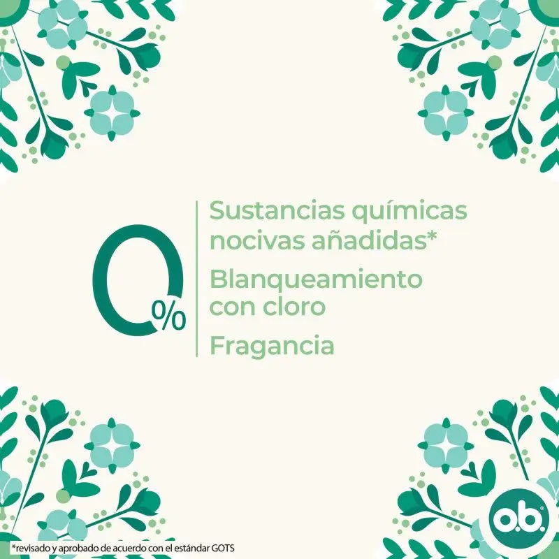 Ob Tampon Digital Bio Normal, 16 Stück.