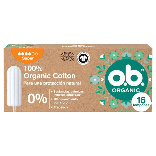 Ob Tampon Digital Organic Super, 16 pcs.
