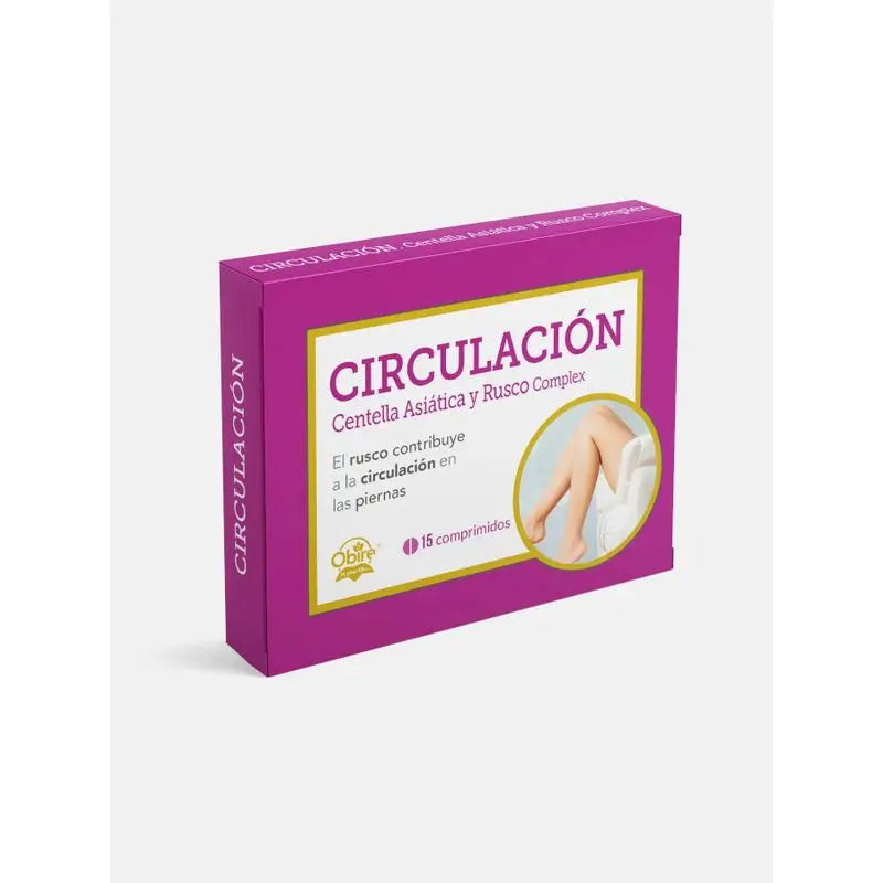 Obire Circulacion Travel Line, 15 Tabletten