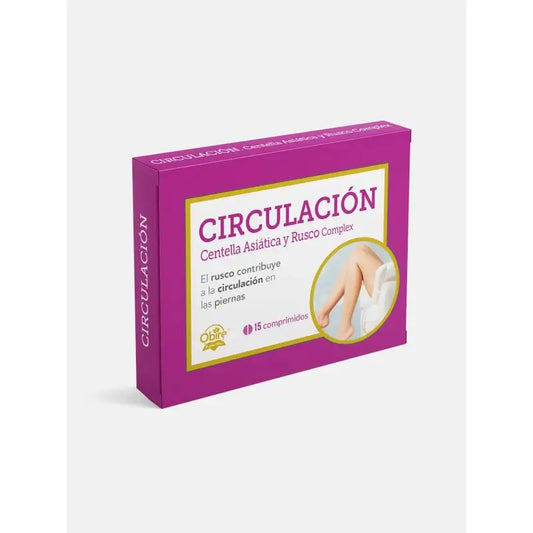 Obire Circulacion Travel Line, 15 Tabletten
