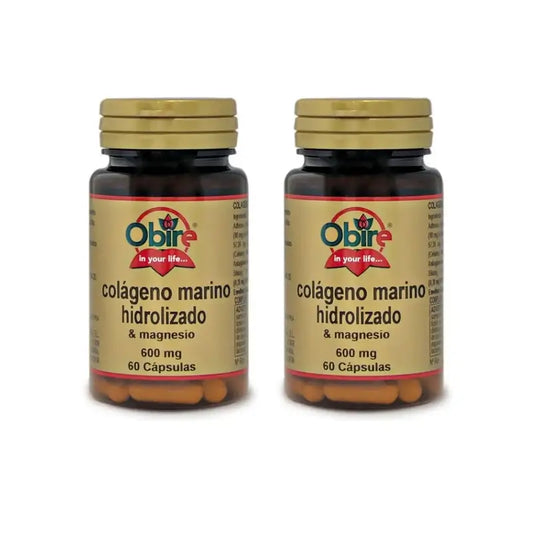 Obire Meereskollagen + Magnesium , 2X60 Kapseln