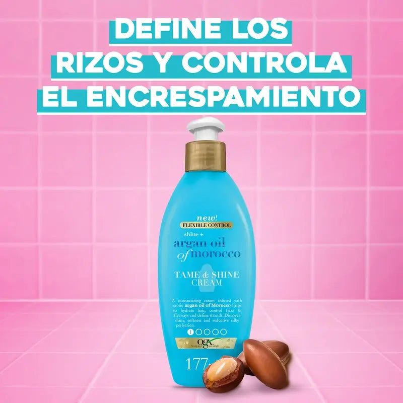 OGX Marokkanisches Arganöl Glänzende Styling-Creme, 177 ml