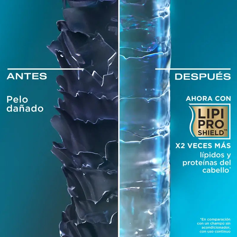 OGX Sulfatfreier Conditioner für geschädigtes Haar, Marokkanisches Arganöl, glättet und stärkt, 385 ml