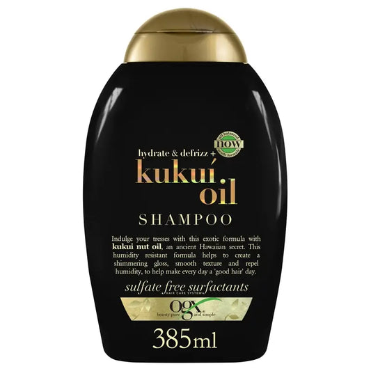OGX Kukui Öl Shampoo Anti-Frizz, 385 ml