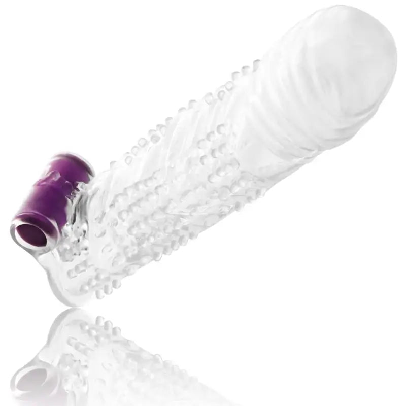 Ohmama For Him Texturierte Penishülse mit vibrierendem Bullet Modell 1