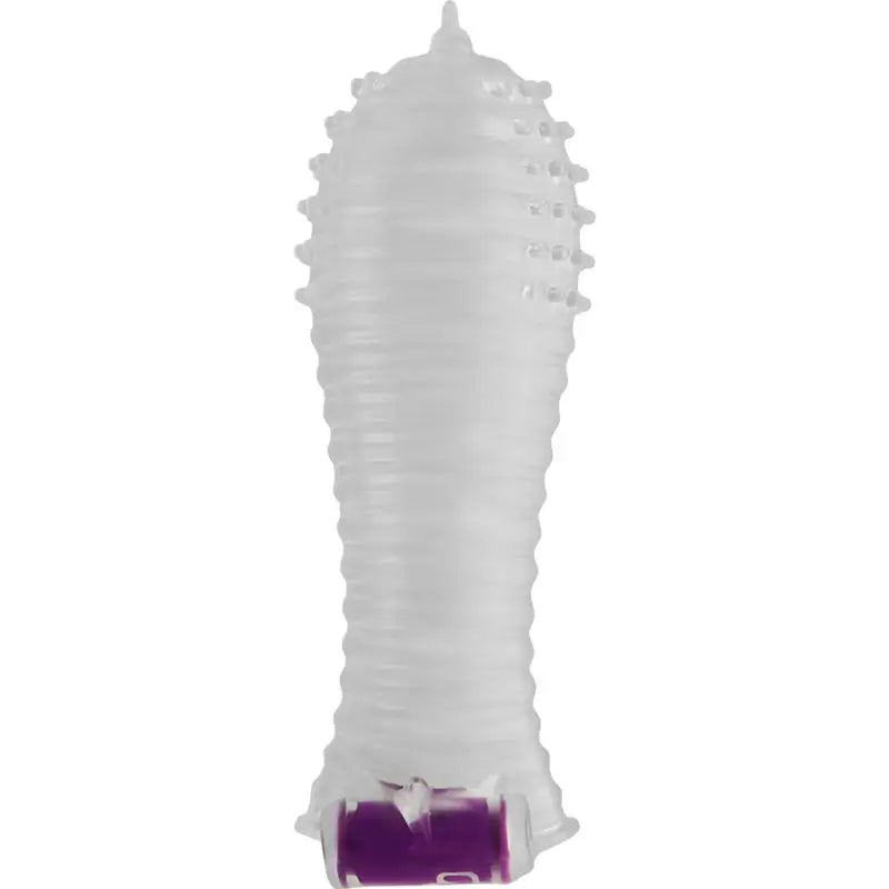 Ohmama For Him Texturierte Penishülse mit vibrierendem Bullet