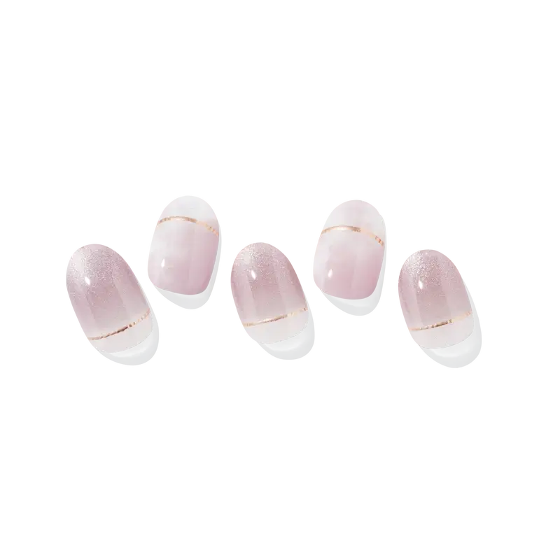 Ohora Gel-Nägel - Blühendes Mauve, 30 Stück