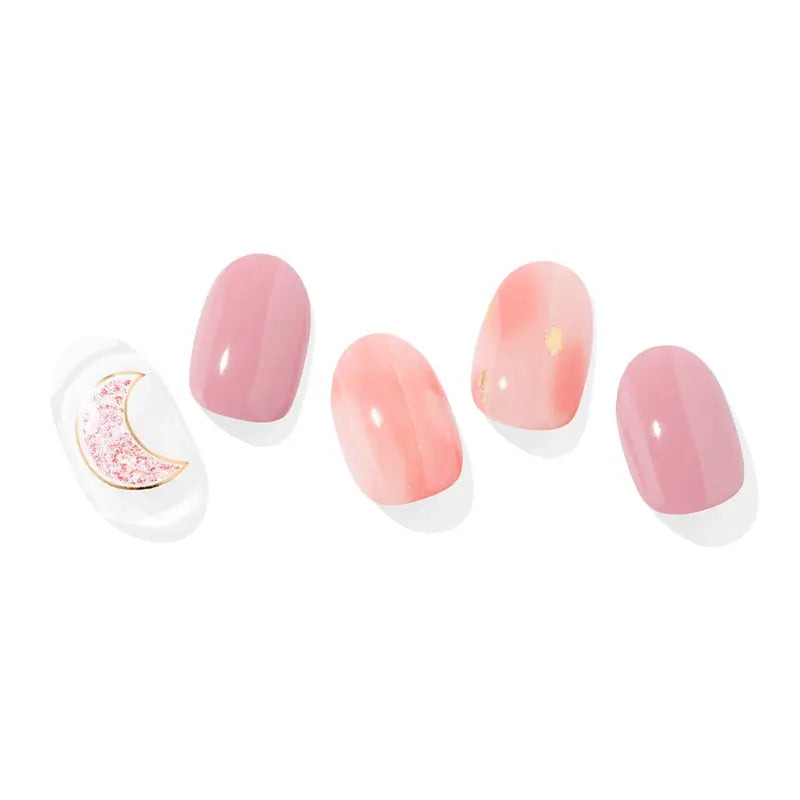 Ohora Gel-Nägel - Rose Moon, 30 Stück