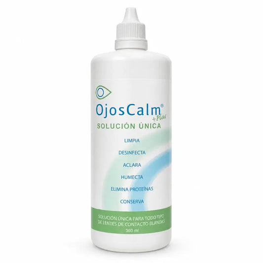 Ojoscalm  All-in-One-Flüssigkeit für Kontaktlinsen, 360 ml