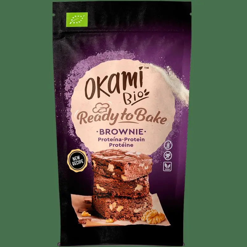 Okami Bio Protein Brownie Mischung 186G Bio Veg