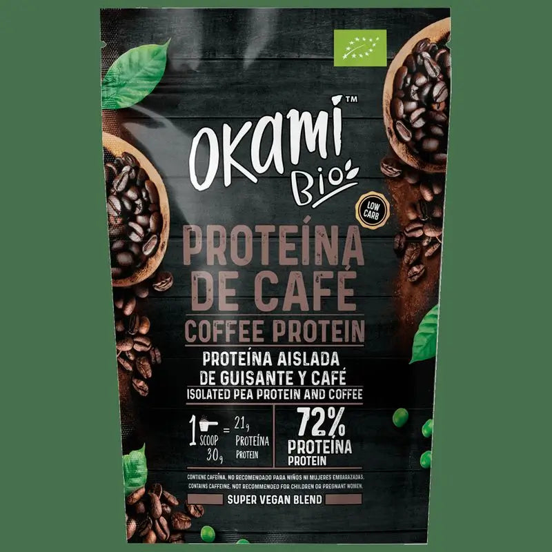 Okami Bio Erbsen & Kaffee Protein 500Gr. Bio Sg Vegan