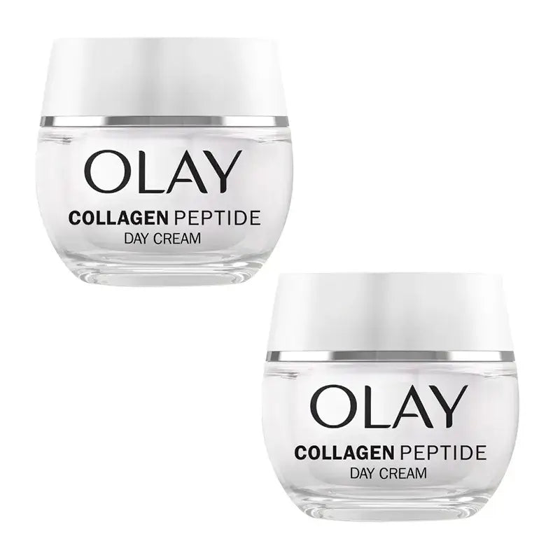 Olay Collagen Peptide 24H Tagescreme, Packung 2 x 50Ml