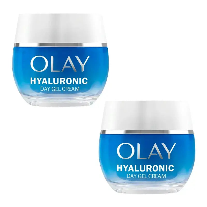 Olay Hyaluronic Tagescreme, Packung 2 x 50 Ml
