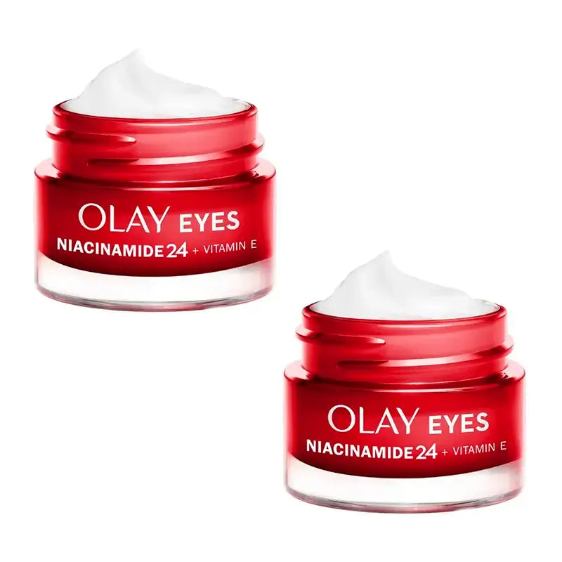 Olay Niacinamid Augenkontur, Packung 2 x 15 ml