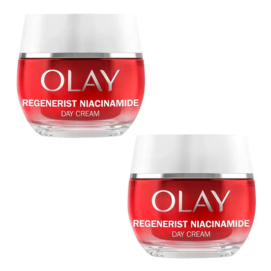 Olay Niacinamid Tagescreme, Packung 2 x 50 ml