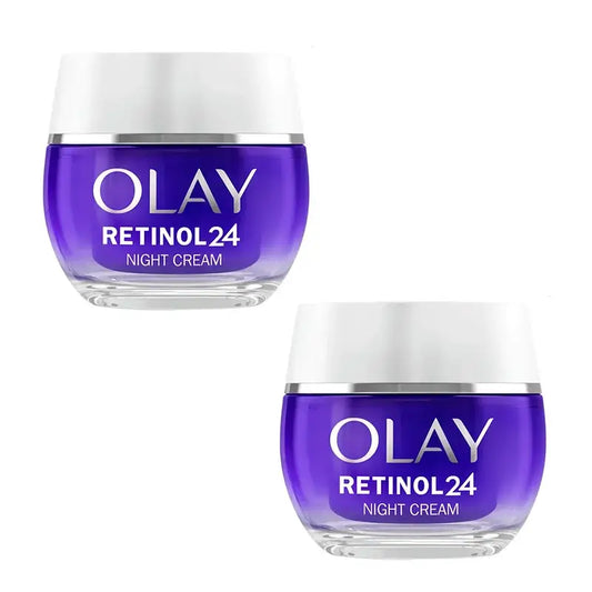 Olay Retinol 24 Nachtcreme, Packung 2 x 50Ml