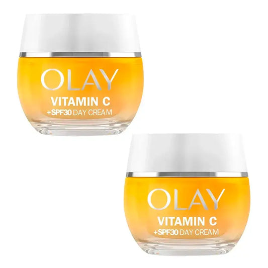 Olay Vitamin C Tagescreme Spf30, Packung 2 x 50Ml