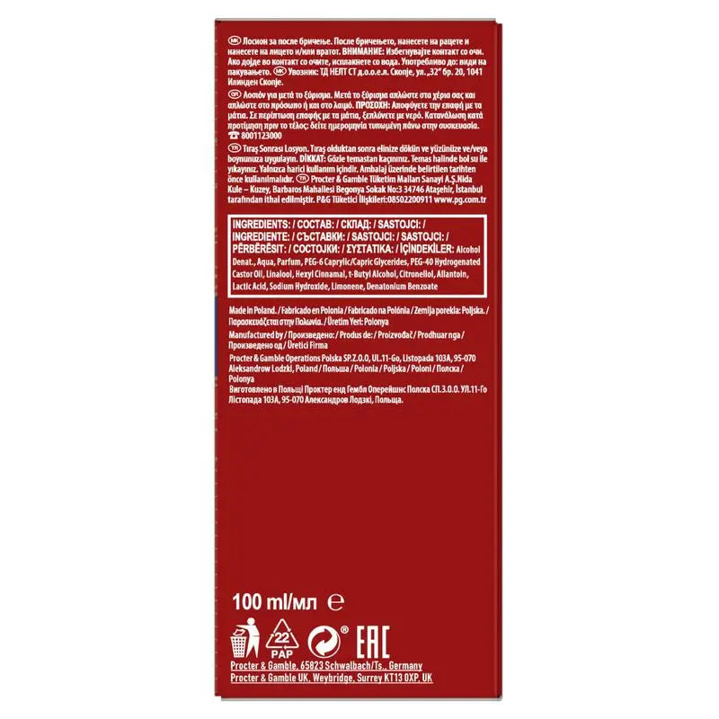Old Spice After Shave Kapitän 100Ml