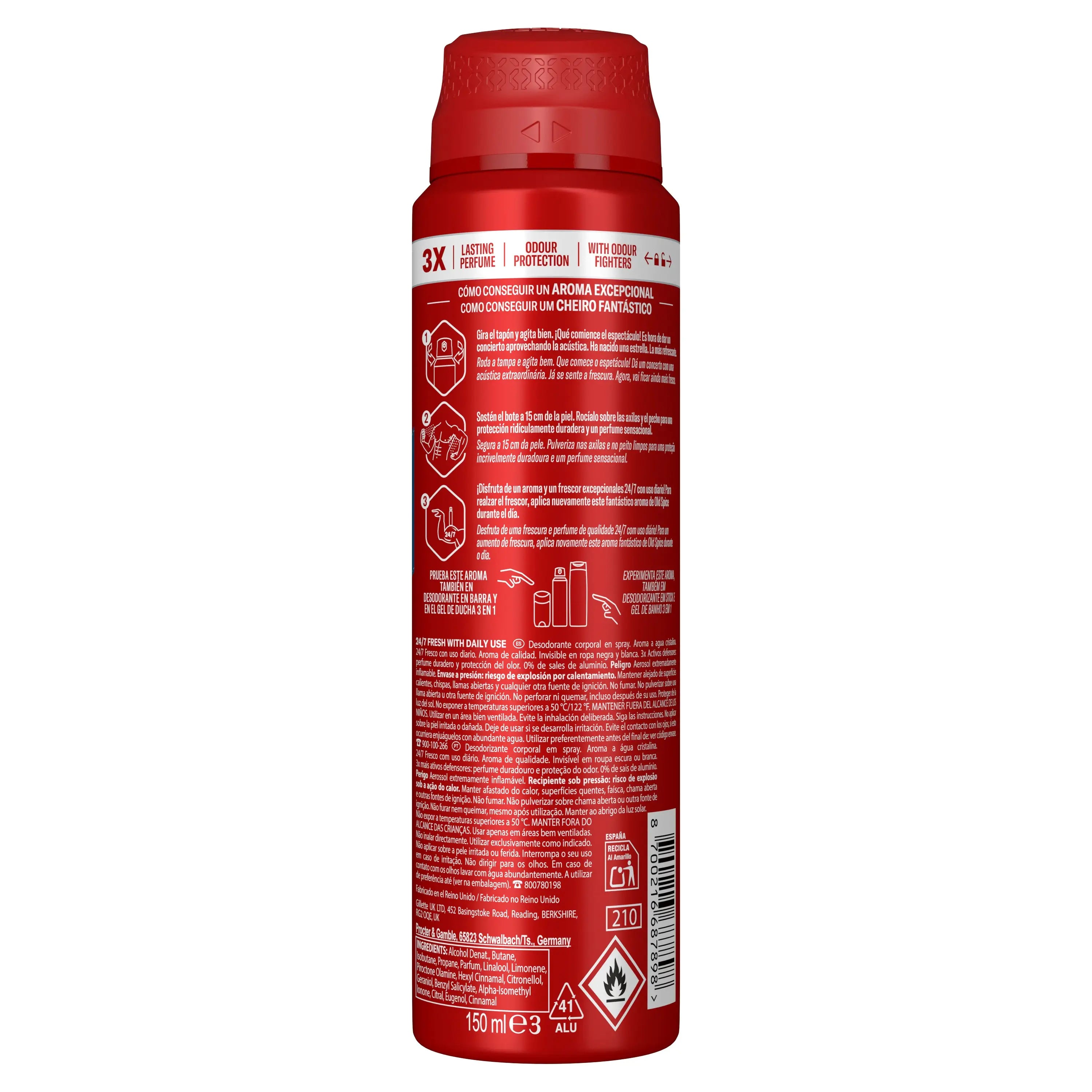 DEO Wildwasser-Spray 150ml