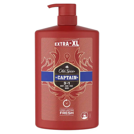 Old Spice Duschgel & Shampoo Kapitän 1000Ml