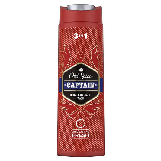 Old Spice Captain 2 In 1 Duschgel & Shampoo 400Ml
