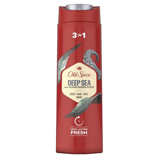 Old Spice Tiefsee Duschgel & Shampoo 400Ml