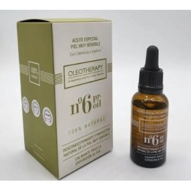 Oleotherapy Reactive Skin Oil Nº6 Eco 30Ml.