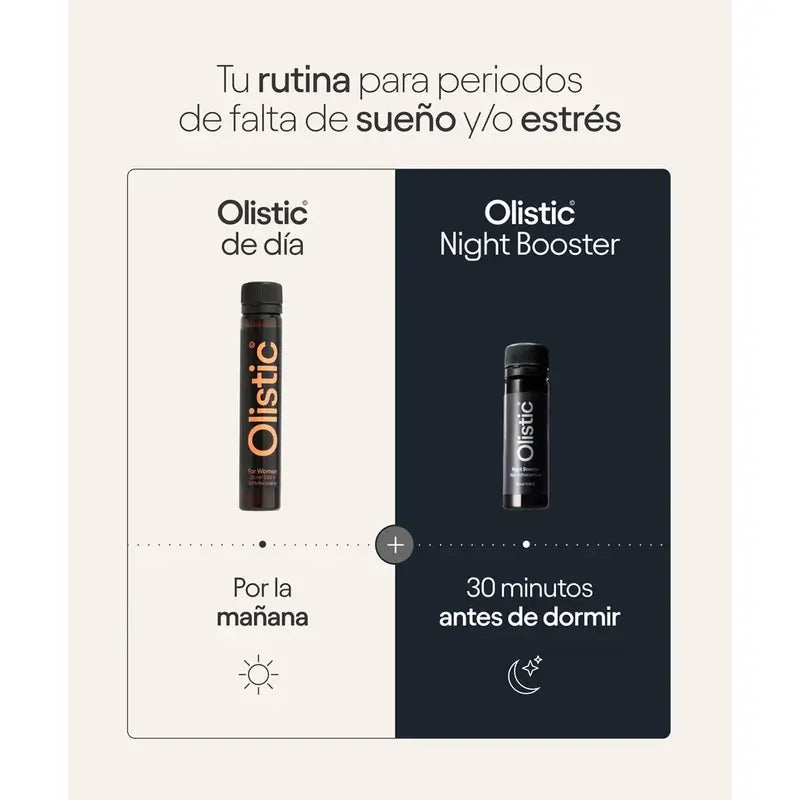 Olistic Night Booster + Olistic für Frauen, 28 Dosen à 25 ml