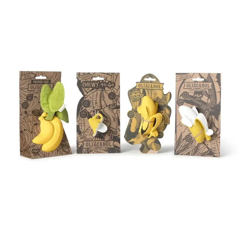 Oli&Carol Ana Banana Schnullertasche , 1 Stück