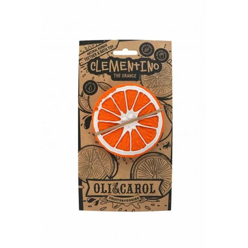 Oli&Carol Clementino der orangefarbene Beißring