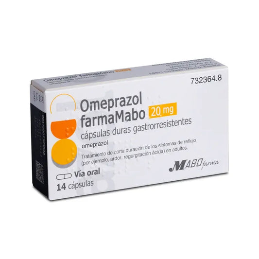 Omeprazol Farmamabo 20 mg, 14 Kapseln, gastroresistent