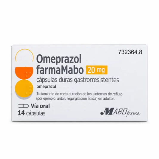 Omeprazol Farmamabo 20 mg, 14 Kapseln, gastroresistent