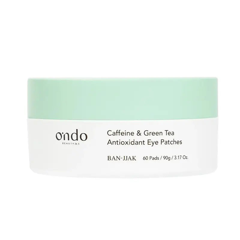 Ondo Beauty 36.5 Koffein & Grüner Tee Antioxidantien-Augenpflaster, 60 Stück.