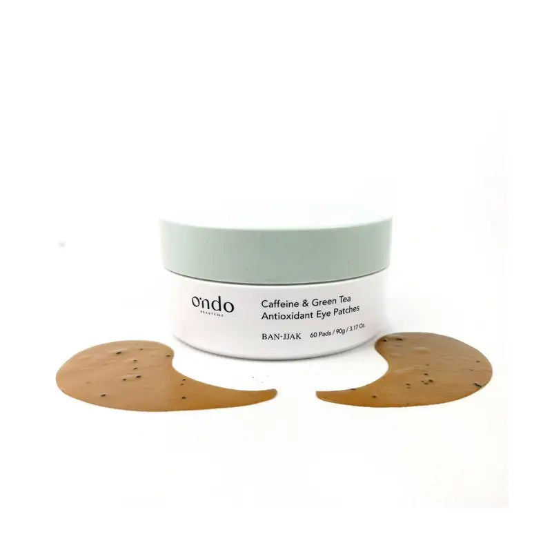 Ondo Beauty 36.5 Koffein & Grüner Tee Antioxidantien-Augenpflaster, 60 Stück.
