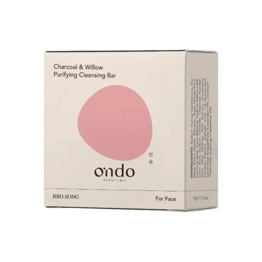 Ondo Beauty 36.5 Holzkohle & Weide Reinigender Reinigungsriegel, 70 gr
