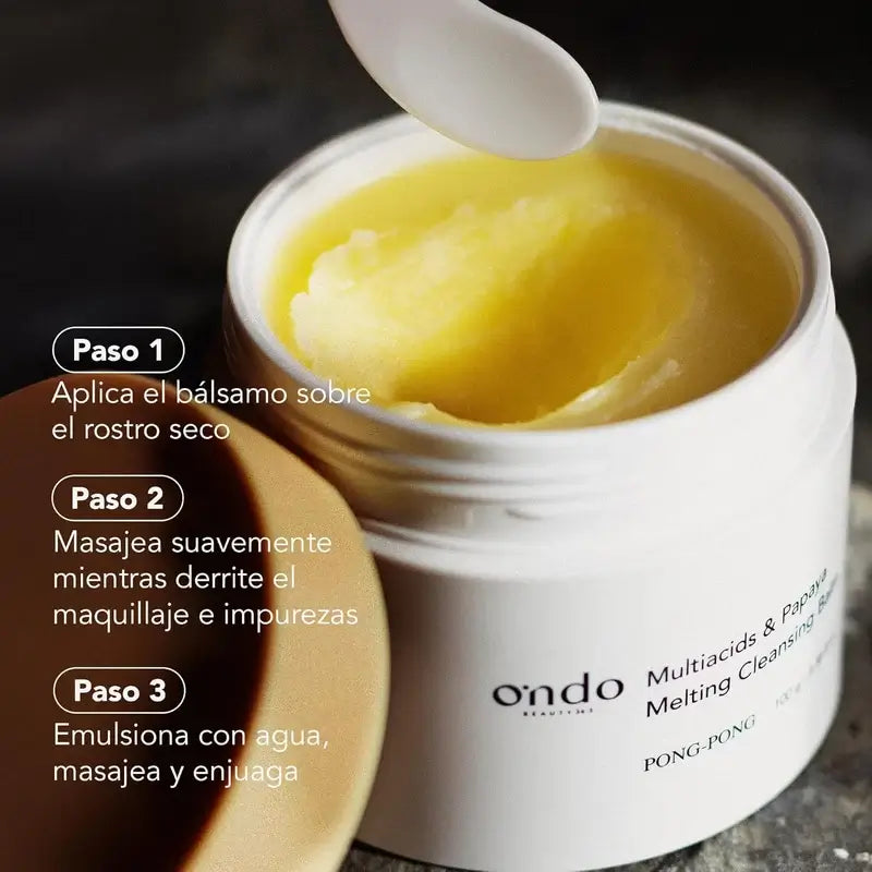 Ondo Beauty 36.5 Multiacids & Papaya-Reinigungsbalsam, 100 gr