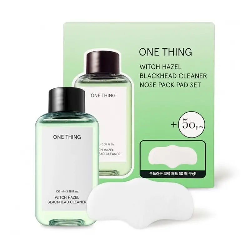 One Thing Hamamelis Mitesserreiniger Pad Set , 100 ml