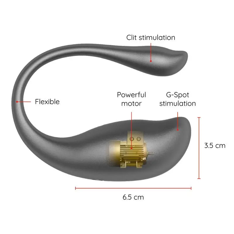 Oninder Black Vibrating Egg - Kostenlose App