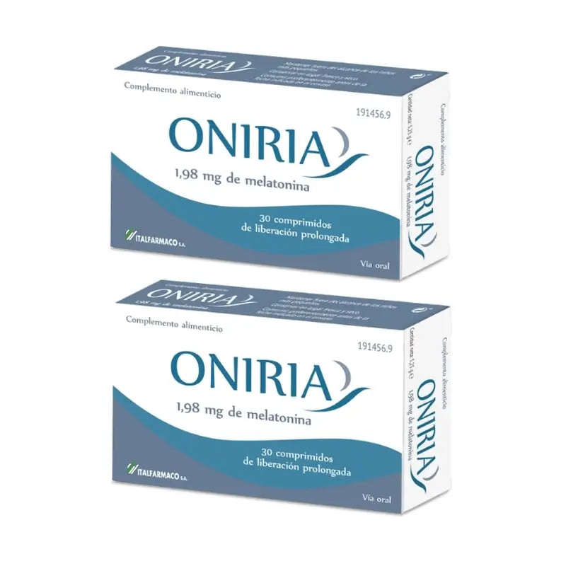 Oniria Lib Prol Nutraceutical 1,98 mg/ Packung 2 x 30 Tabletten
