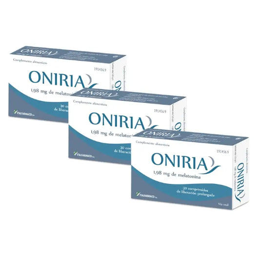 Oniria Lib Prol Nutraceutical 1,98 mg Packung 3 x 30 Tabletten