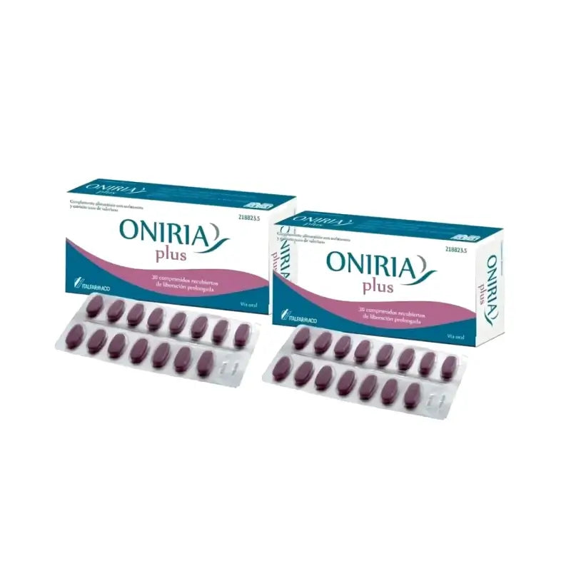 Oniria Plus mit verzögerter Freisetzung, 2 x 30 Tabletten
