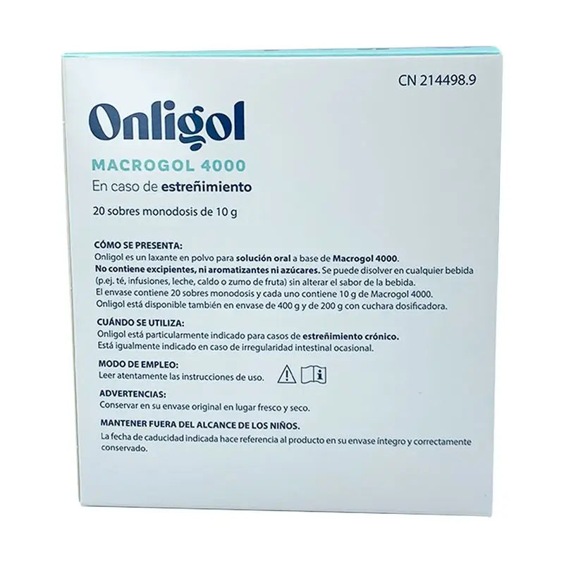 Onligol 20 Sachets 10G