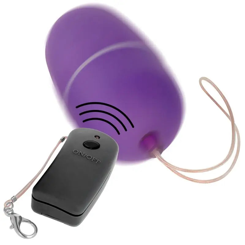 Online-Vibrations-Ei mit Fernbedienung - Flieder