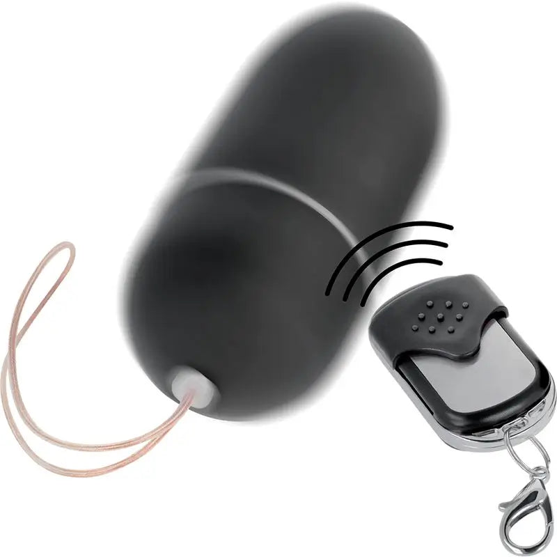 Online-Fernbedienung Vibrating Egg L - Schwarz