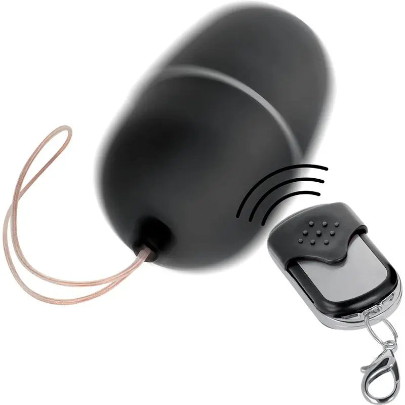 Online-Fernbedienung Vibrating Egg M - Schwarz