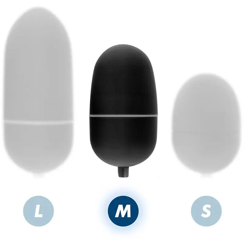 Online-Fernbedienung Vibrating Egg M - Schwarz